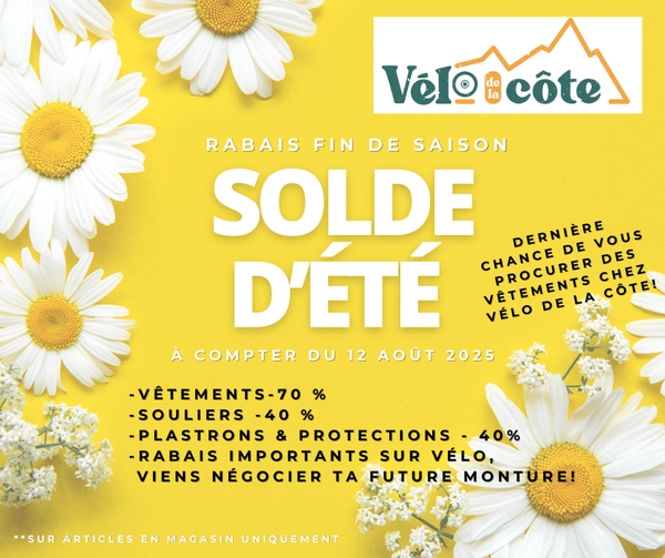 Vélo de la Côte Vente été 2025